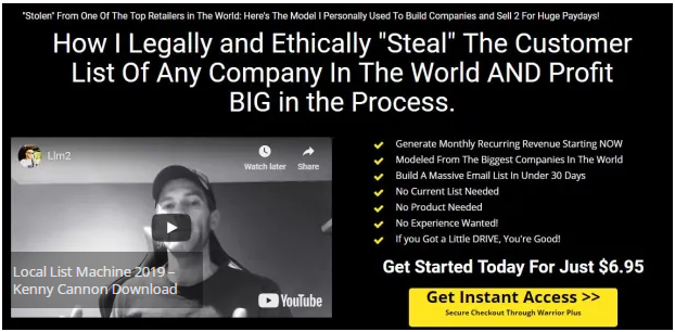 You are currently viewing Local List Machine – Kenny Cannon