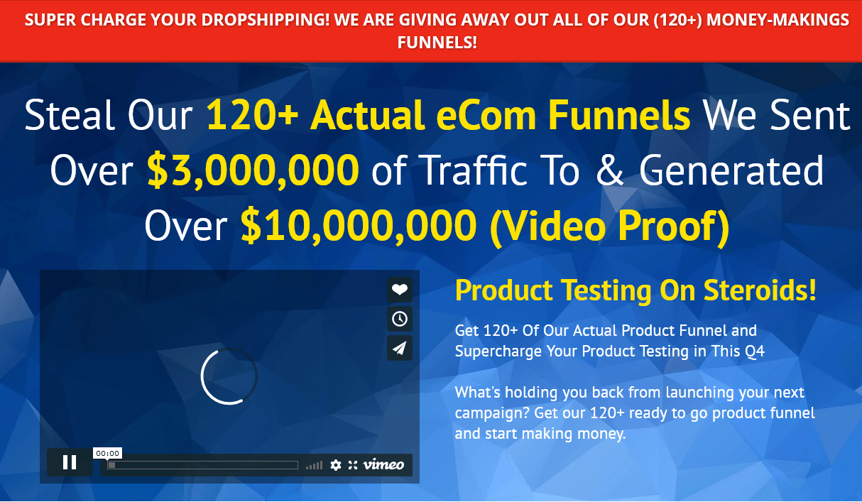 You are currently viewing [SUPER HOT SHARE] 120+ eCom Funnels Download