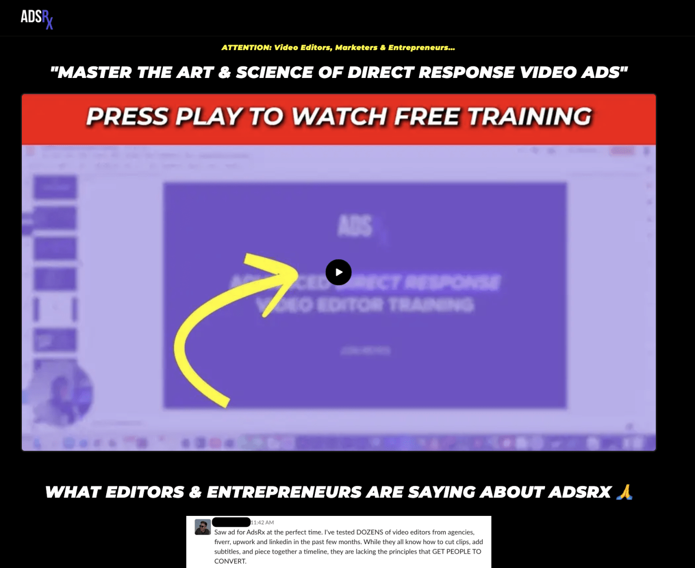 You are currently viewing Advanced Direct Response Editor Training Update 1 Download
