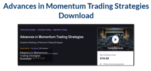 Read more about the article Advances in Momentum Trading Strategies