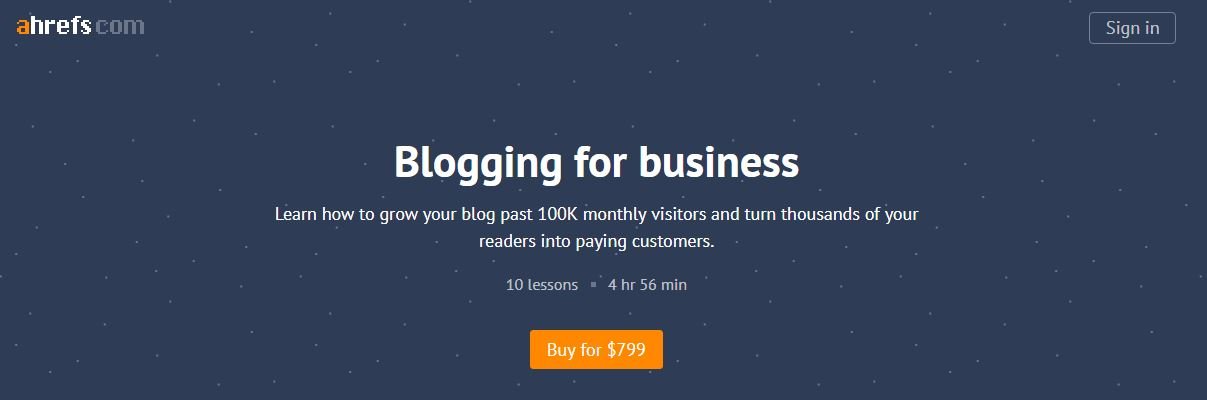 You are currently viewing [SUPER HOT SHARE] Ahrefs Academy – Blogging for Business Download