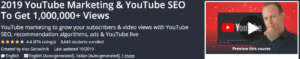 Read more about the article [GET] Alex Genadinik – 2019 YouTube Marketing and YouTube SEO To Get 1,000,000+ Views Download