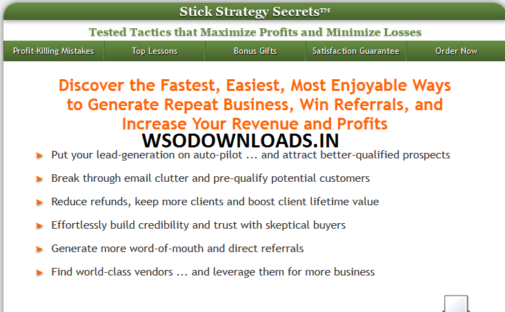You are currently viewing [GET] Alex Mandossian – Stick Strategy Secrets Download