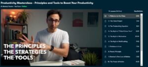 Read more about the article Ali Abdaal – Productivity Masterclass – Principles and Tools to Boost Your Productivity Download