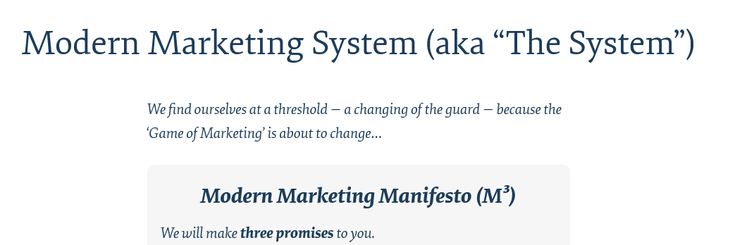 You are currently viewing André Chaperon – Modern Marketing System Download