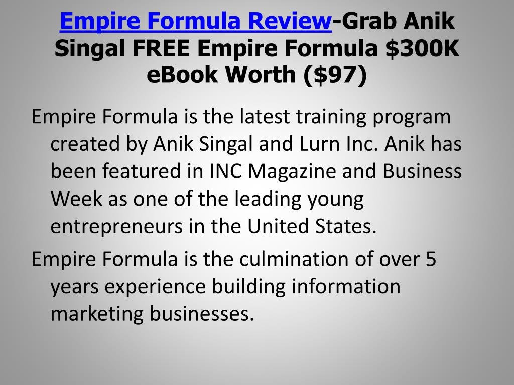 You are currently viewing [GET] Anik Singal – Empire Formula 2020 Download