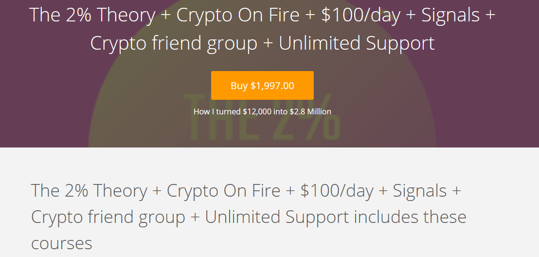 You are currently viewing [SUPER HOT SHARE] Anna Macko – The 2% Theory + Crypto On Fire + $100/day Downloa