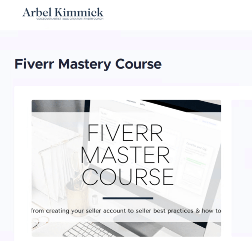 You are currently viewing Arbel Kimmick – Fiverr Mastery Course Download