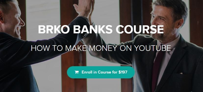 You are currently viewing [SUPER HOT SHARE] BRKO Banks Youtube Mastery – HOW TO MAKE MONEY ON YOUTUBE