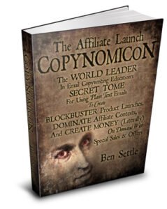 Read more about the article [GET] Ben Settle – Affiliate Launch Copynomicon Download