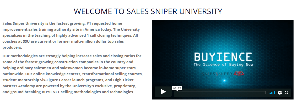 You are currently viewing [SUPER HOT SHARE] Buyience – Sales Sniper University Download