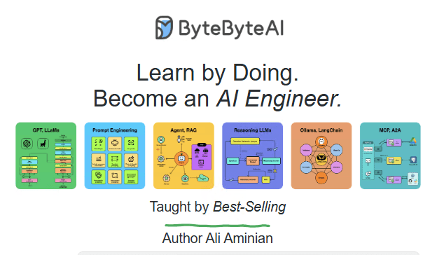 You are currently viewing ByteByteAI – Learn by Doing. Become an AI Engineer Download