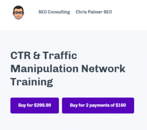 Read more about the article Chris Palmer – CTR and Traffic Manipulation Network Training Download