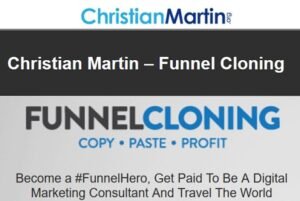 Read more about the article [SUPER HOT SHARE] Christian Martin – Funnel Cloning Download