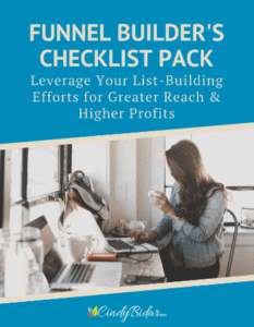Read more about the article [GET] Cindy Bidar – Funnel Building Checklist Free Download