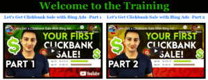 Read more about the article [GET] Clickbank + Bing Ads Training Download