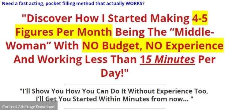 You are currently viewing Content arbitrage ebook