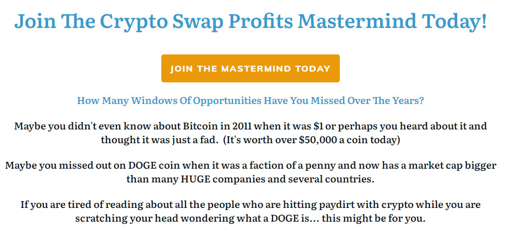 You are currently viewing [GET] Crypto Swap Profits Mastermind Free Download