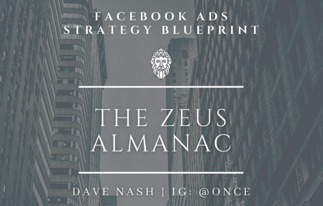 You are currently viewing Dave Nash – The Zeus Almanac-Facebook Ads Strategy Guide Free Download