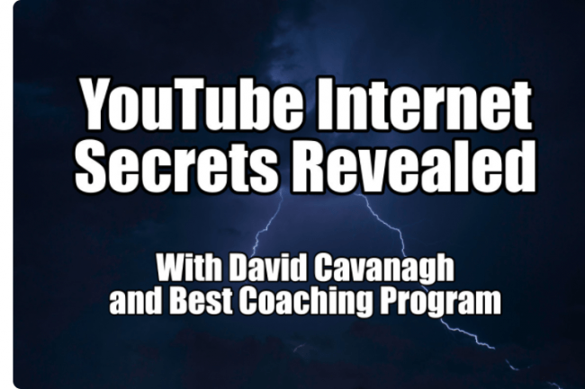 You are currently viewing David Cavanagh – YouTube Internet Secrets Revealed Download