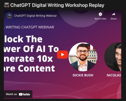 You are currently viewing Dicke Bush – Generate 10x More Content Using AI Download