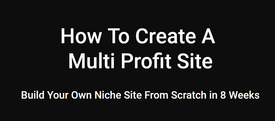 You are currently viewing Doug Cunnington – Multi Profit Site Download