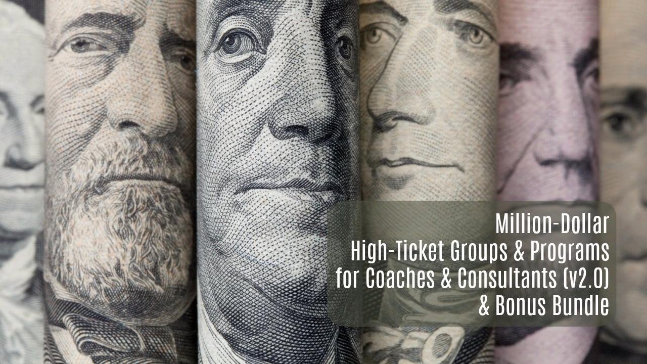 You are currently viewing [SUPER HOT SHARE] Dr. Joseph Riggio – Million Dollar High Ticket Groups and Programs 2.0 Download