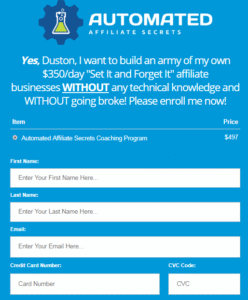 Read more about the article [SUPER HOT SHARE] Duston McGroarty – Automated Affiliate Secrets Download