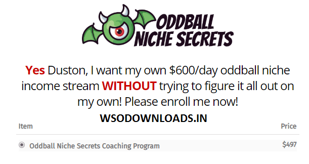 You are currently viewing [GET] Duston McGroarty – Oddball Niche Secrets Coaching Program Download