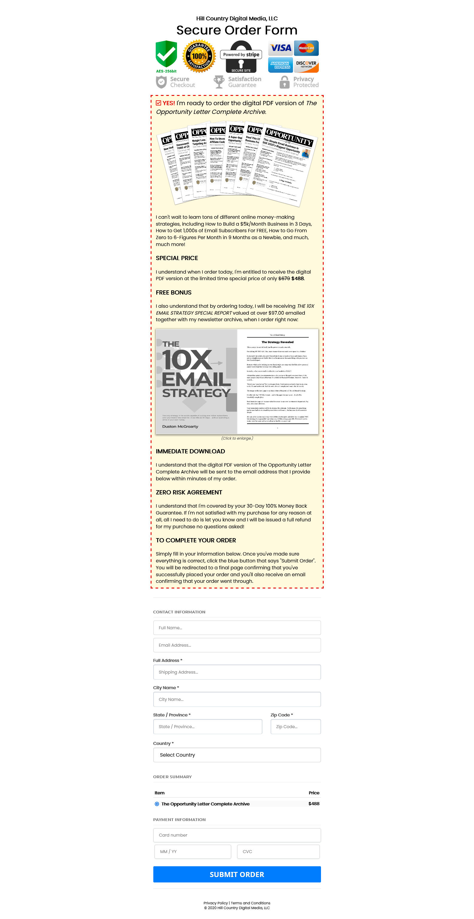 You are currently viewing Duston Mcgroarty – The Opportunity Letter Complete Archive Download
