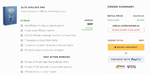 Read more about the article [SUPER HOT SHARE] Elite Affiliate Pro – $50k Per Week On Clickbank With Very Small Traffic Download