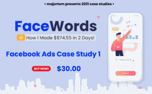 Read more about the article FaceWords – Case Study – How I Made $874.55 in 2 Days With Facebook Ads Free Download