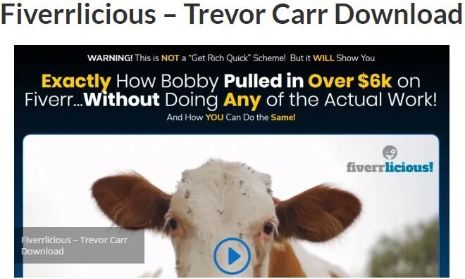You are currently viewing [Download] Fiverrlicious – Trevor Carr