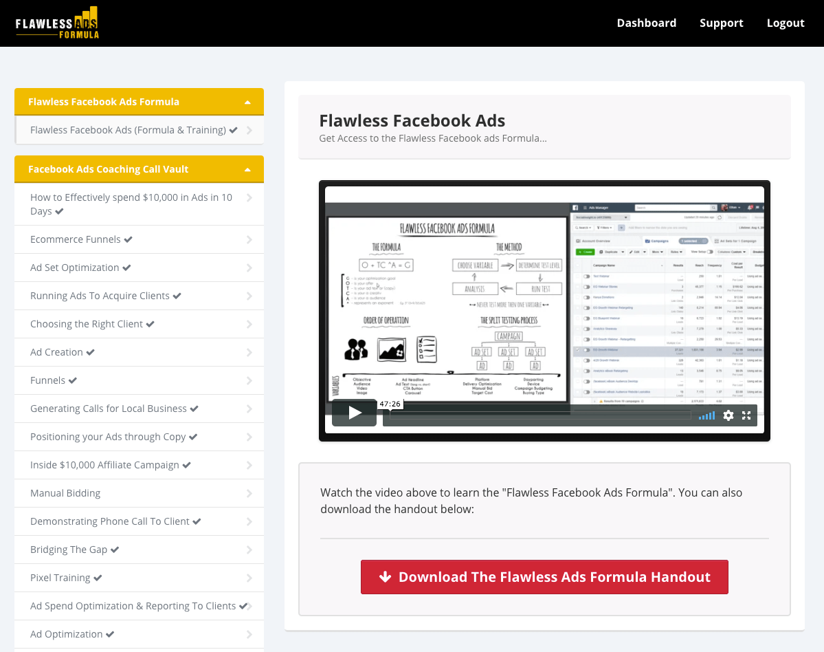 You are currently viewing [GET] Flawless Facebook Ads Formula Download