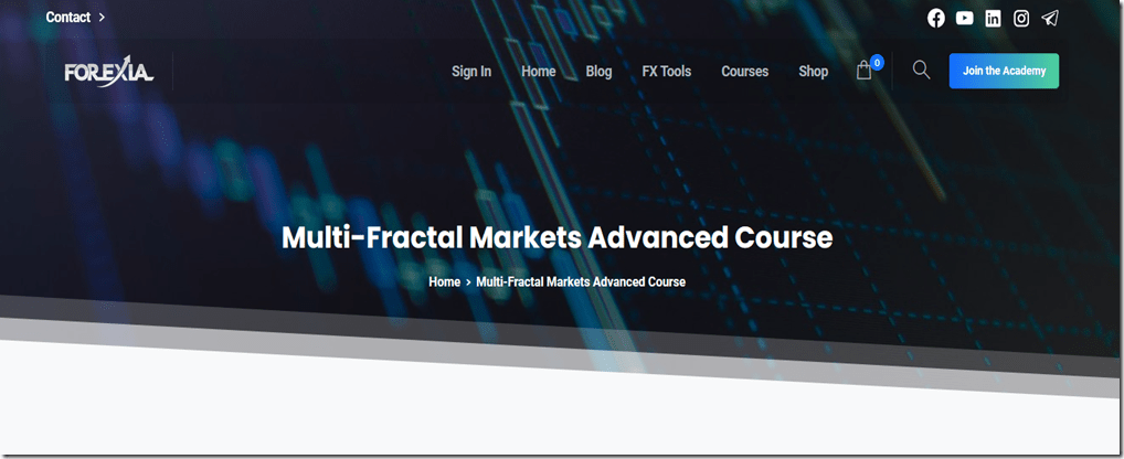 You are currently viewing Forexiapro – Multi-Fractal Markets Advanced Course Download
