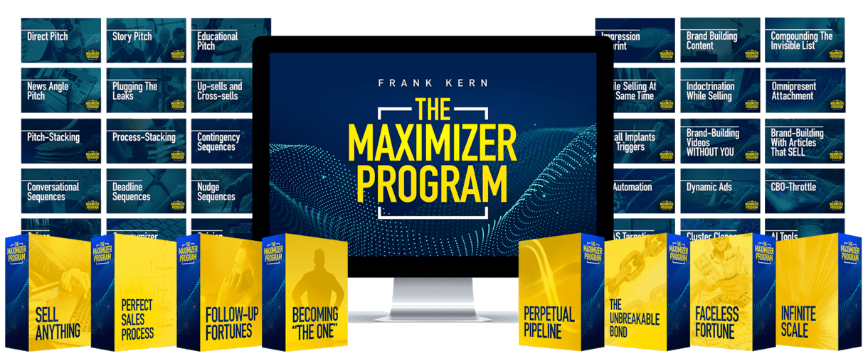 You are currently viewing [SUPER HOT SHARE] Frank Kern – The Maximizer Program Download