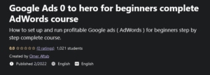 Read more about the article Google Ads 0 to Hero For Beginners Complete AdWords Course Free Download