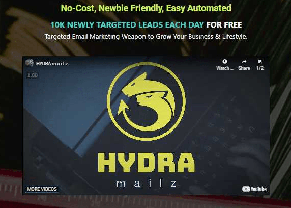 You are currently viewing [GET] HYDRA Mailz – FE + BONUS Free Download