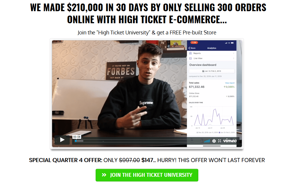 You are currently viewing [SUPER HOT SHARE] High Ticket University – First 100k Formula Download