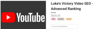 Read more about the article [SUPER HOT SHARE] Holly Starks – Luke’s Victory Video SEO – Advanced Ranking Download