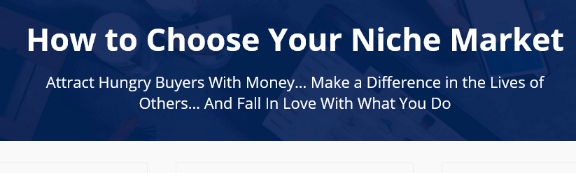 You are currently viewing How to Choose Your Niche Market Free Download