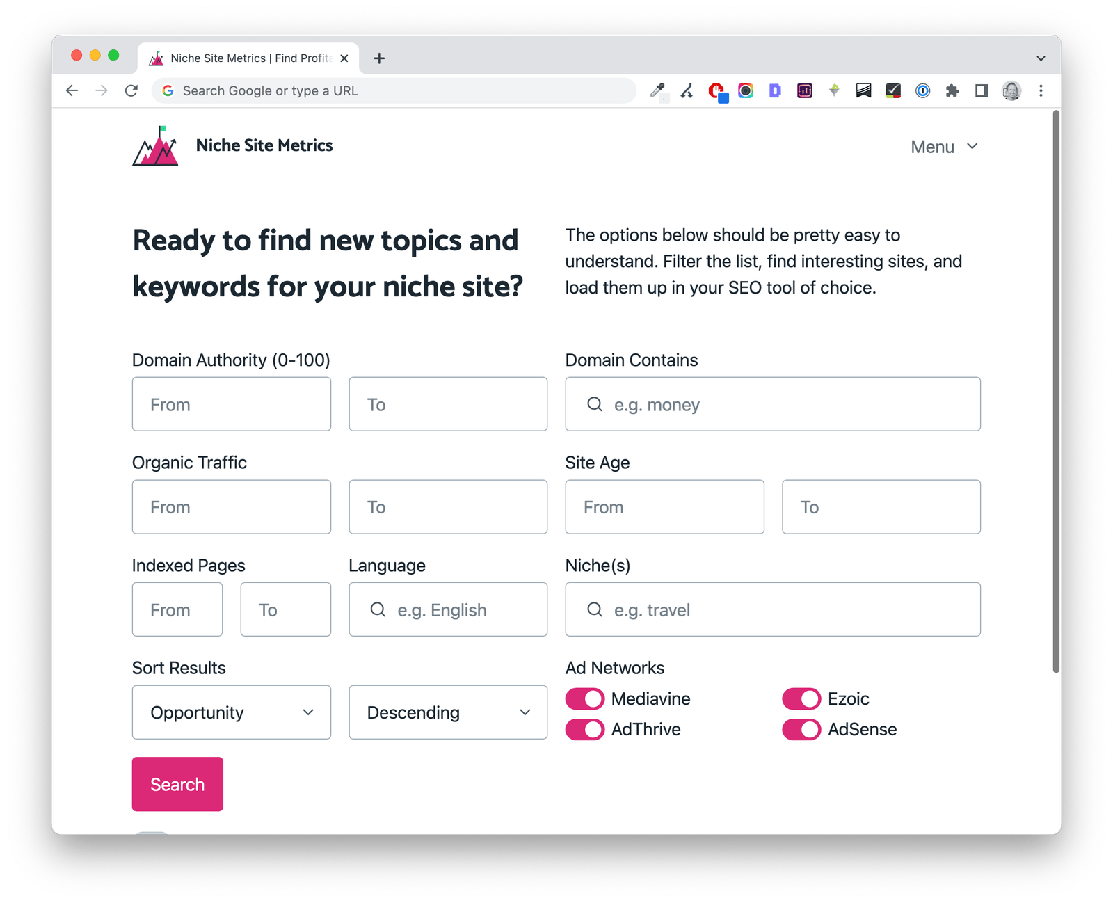 You are currently viewing Ian Nuttall – Niche Site Metrics Download