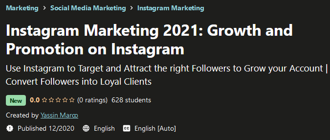 You are currently viewing [GET] Instagram Marketing 2021: Growth and Promotion on Instagram Free Download