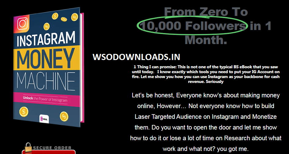 You are currently viewing [SUPER HOT SHARE] Instagram Money Machine Download