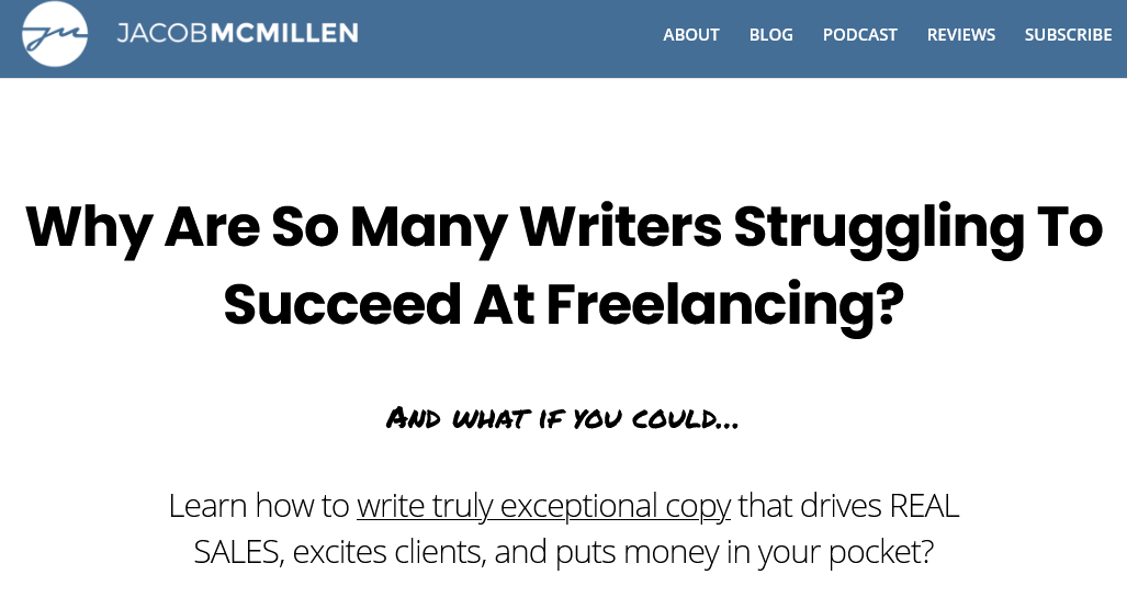 You are currently viewing Jacob McMillen – The Internet’s Best Copywriting Course Free Download