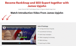 Read more about the article [SUPER HOT SHARE] James Upjohn – Secret SEO Techniques from 6 Figures Rank Snap User Download