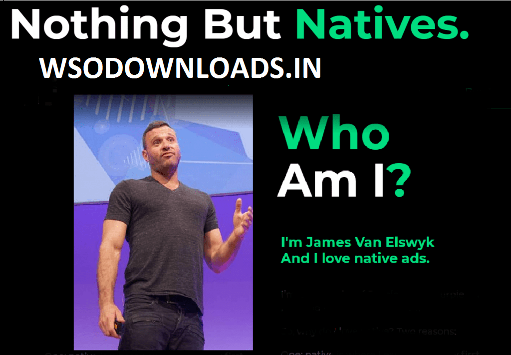 You are currently viewing [SUPER HOT SHARE] James Van Elswyk – Nothing But Natives Download