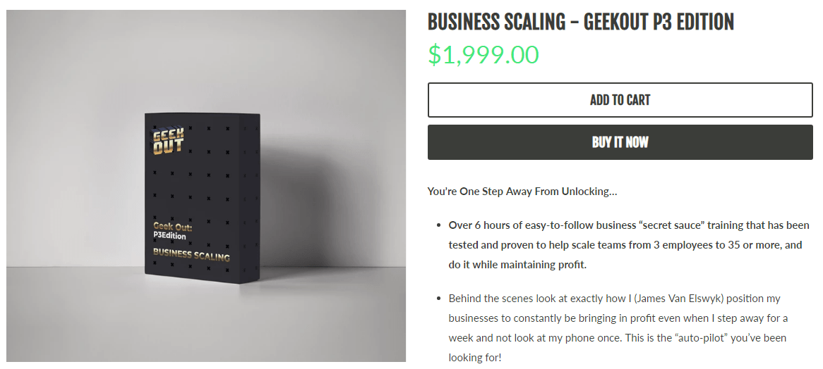 You are currently viewing [SUPER HOT SHARE] James Van Elswyk – P3 Scaling System Download