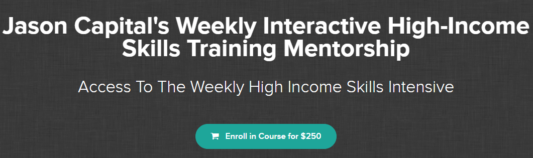 You are currently viewing [SUPER HOT SHARE] Jason Capital – High-Income Weekly Skills Training Download