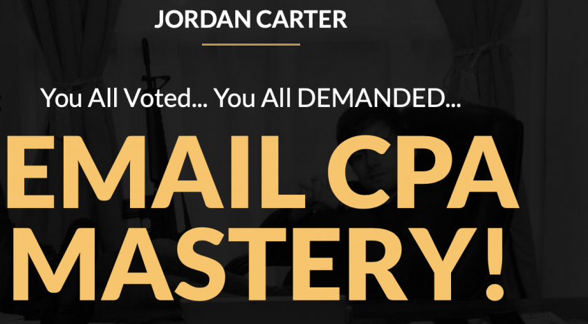 You are currently viewing [SUPER HOT SHARE] Jordan Carter – Email CPA Mastery Download